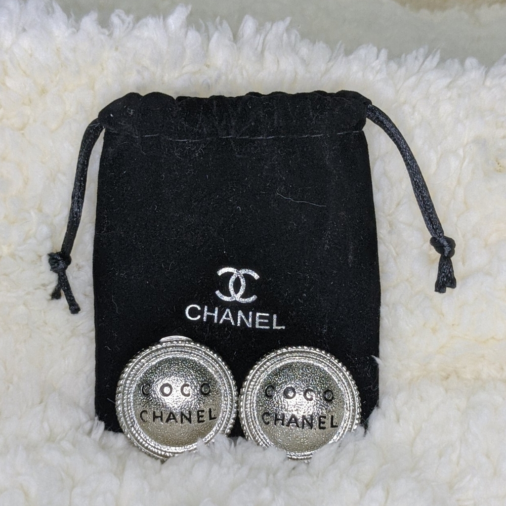 Coco Chanel Vintage Statement Earrings